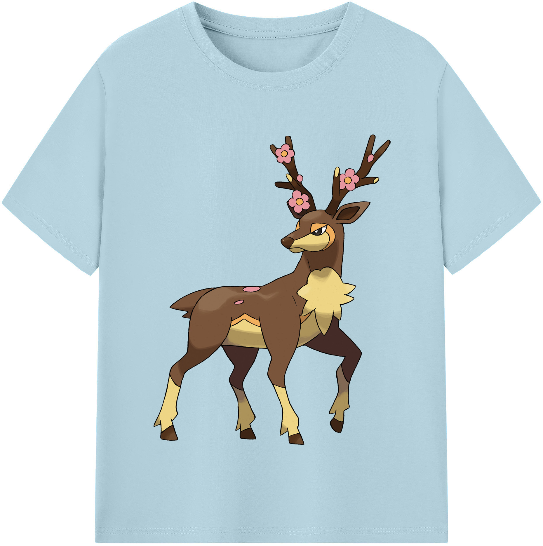 （画像用） ポケットモンスター Pokémon 綿100％半袖Tシャツ（フロントプリント）